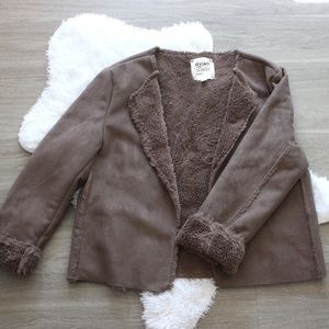 [Dylan] Faux Fur Jacket Brown XL
